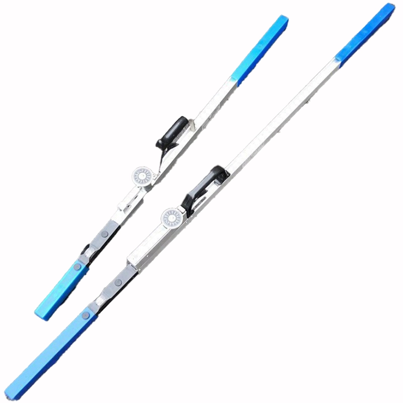 foldable rail track gauge
