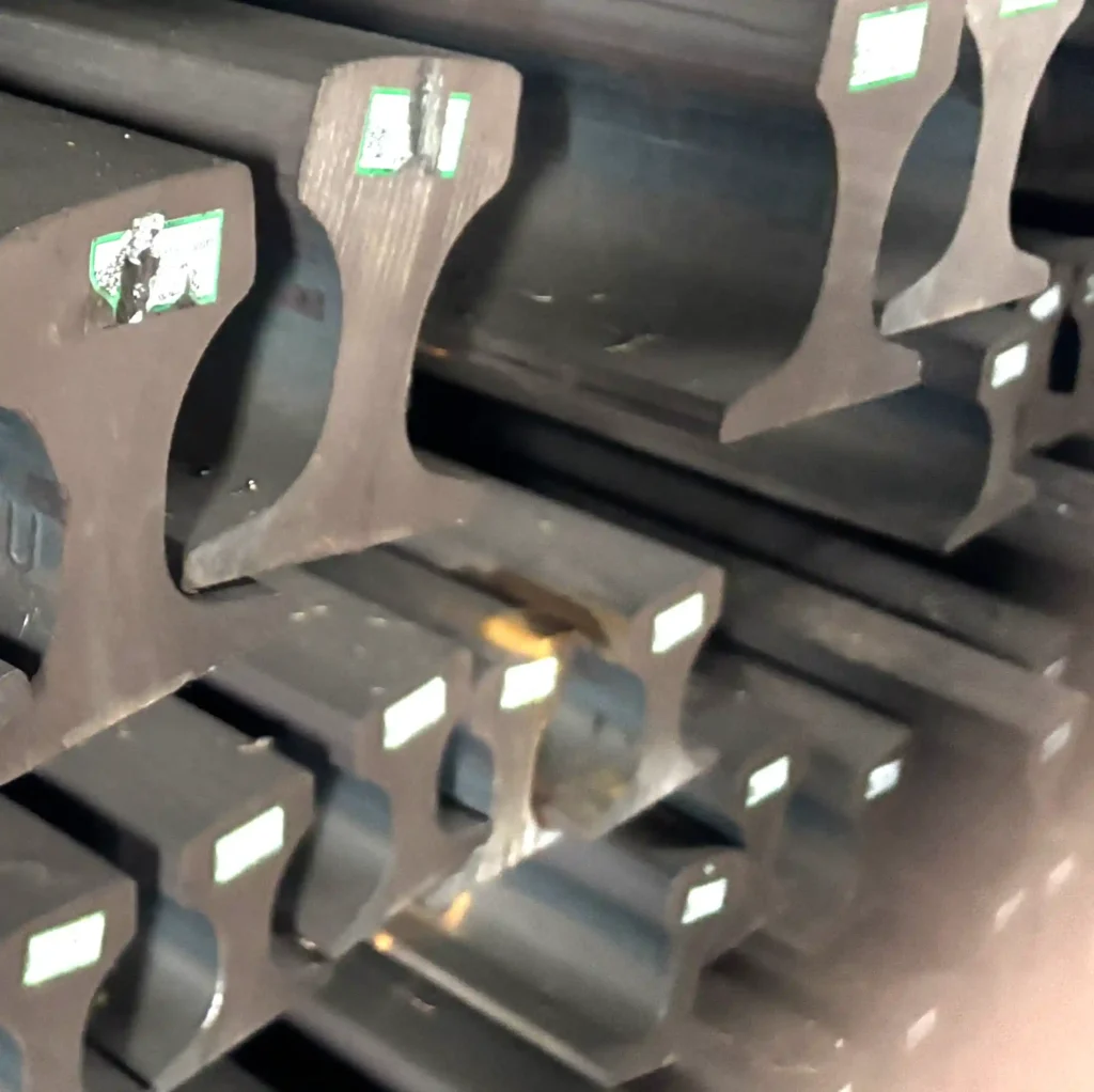 Qu120 crane rails